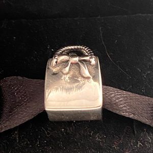 925 Sterling purse/bag charm